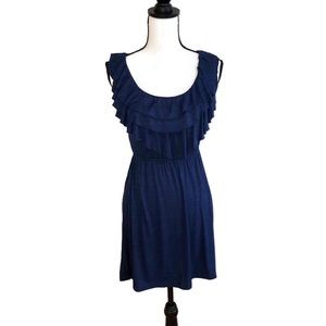 Color Me Red Navy Dress | Size Small